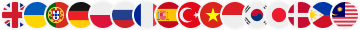 Supported countries flags